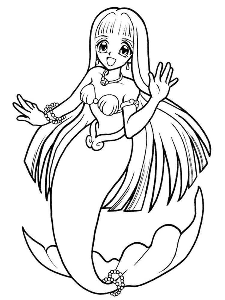Coco – Mermaid Melody Coloring Pages