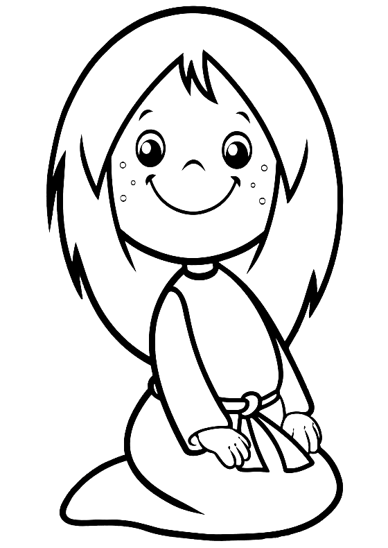 Cute Ticky Coloring Pages