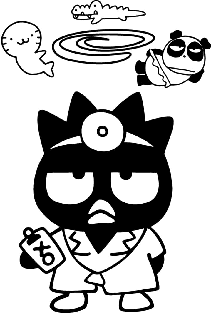 Doctor Badtz Maru Coloring Pages