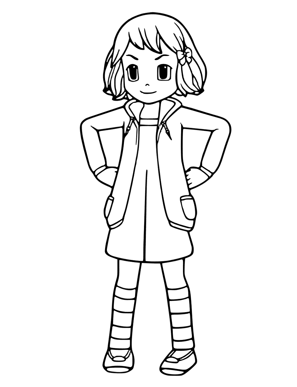 Dolly from Tobot Coloring Page