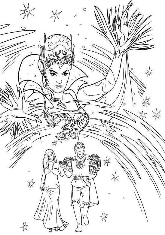 Enchanted Coloring Page