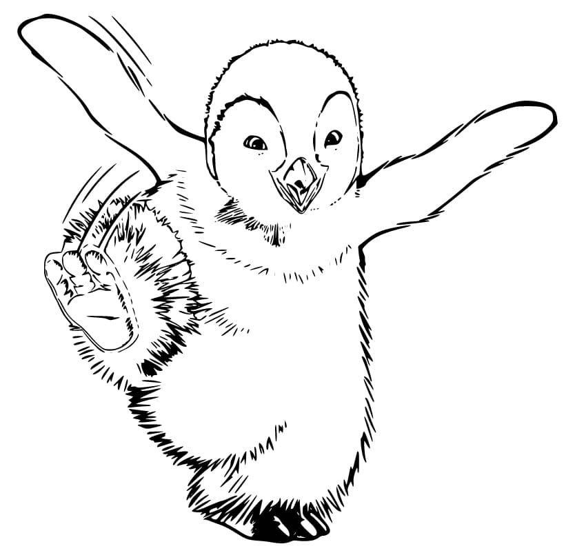 Erik Dancing Happily Coloring Pages