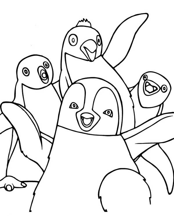 Erik and Friends Coloring Page