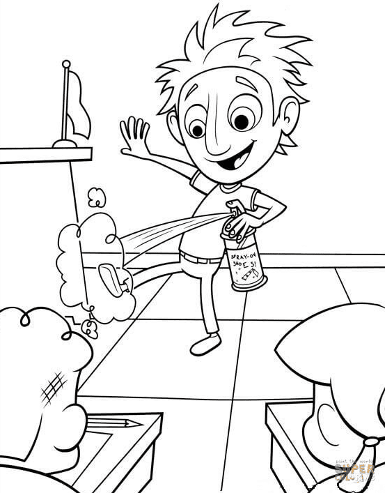 Flint Coloring Page