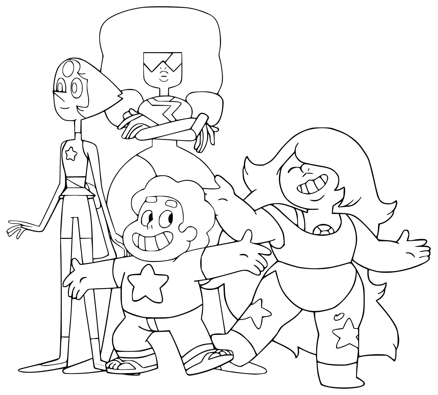 Free Printable Steven Universe Coloring Pages