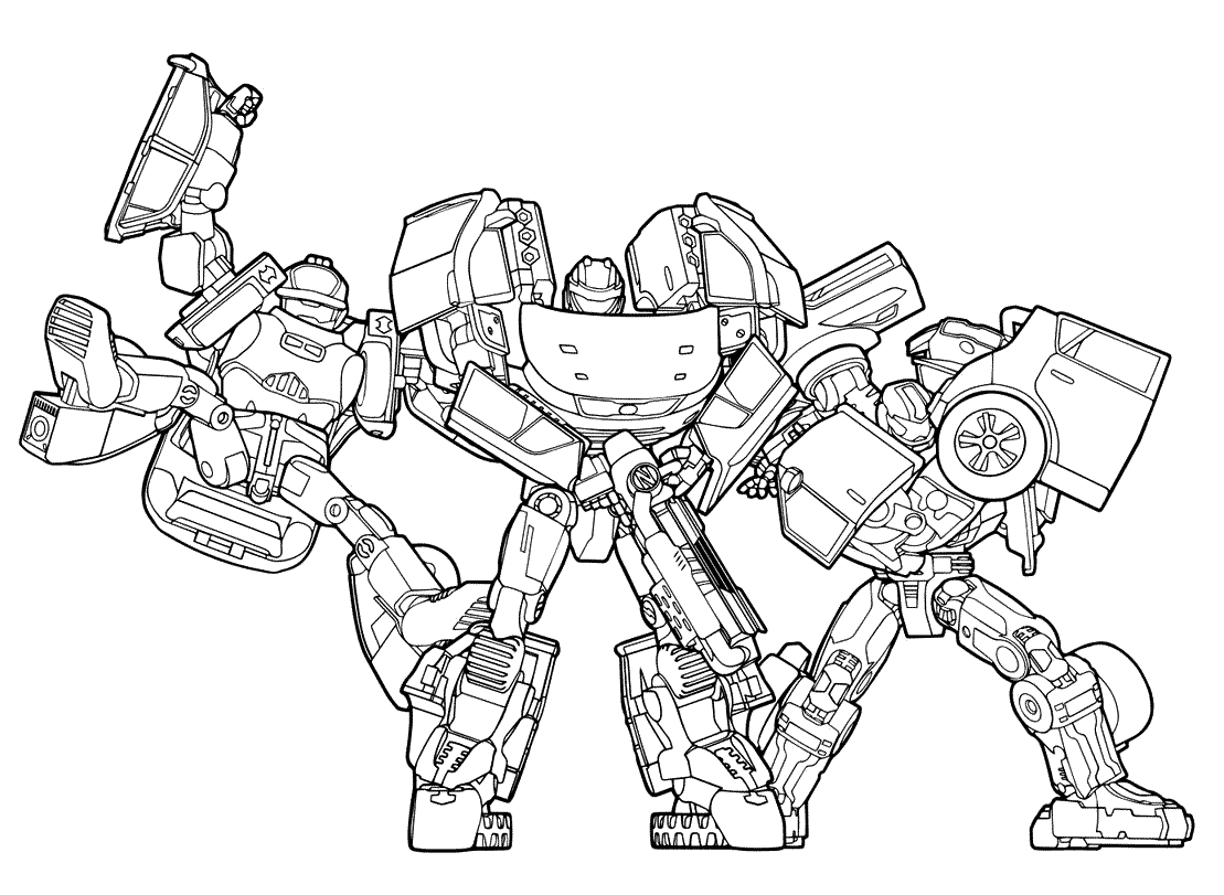 Free Printable Tobot Coloring Pages