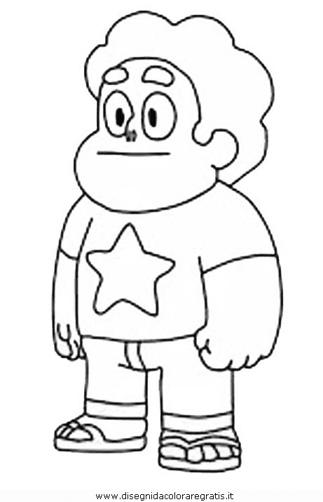 Free Steven Universe Coloring Page