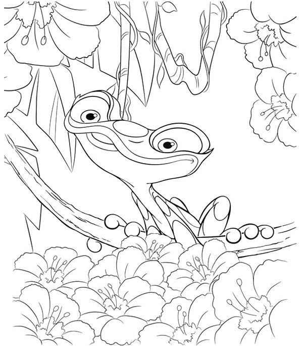 Gabi from Rio Movie Coloring Pages
