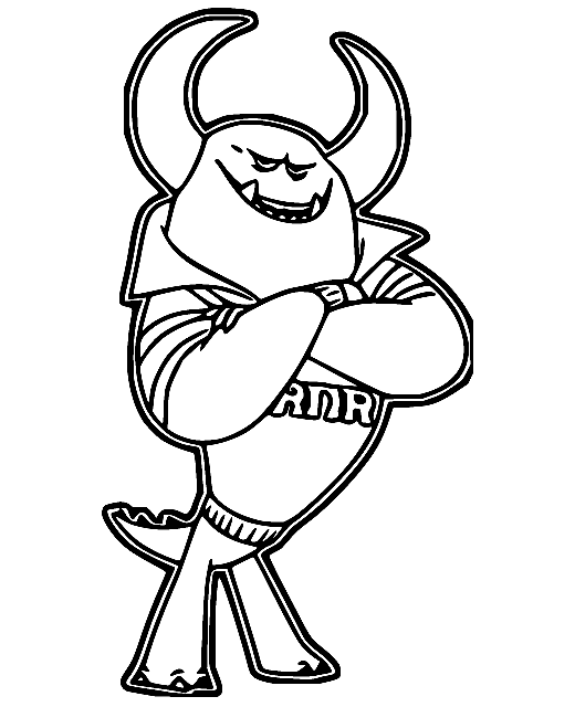 Johnny Worthington Coloring Page
