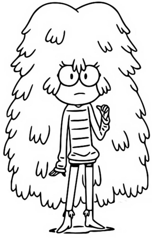 Kelly Coloring Page