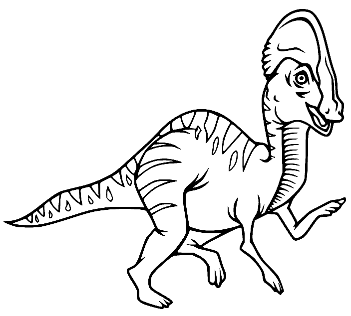 Larry Lambeosaurus di Il treno dei dinosauri