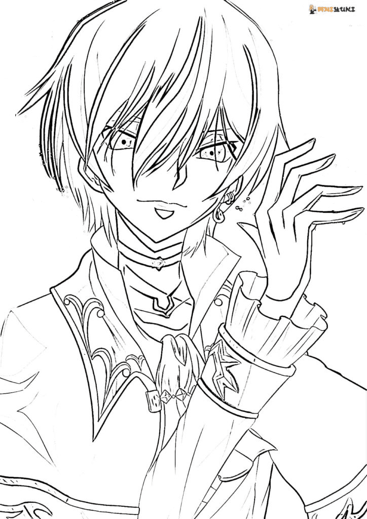 Lelouch Coloring Page