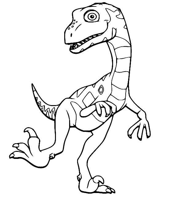 Leslie Lesothosaurus do Trem dos Dinossauros