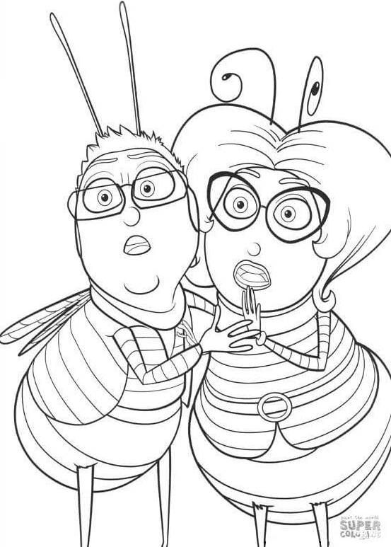 Martin And Janet Coloring Pages