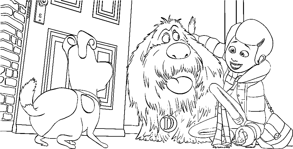 52 Free Printable The Secret Life of Pets Coloring Pages