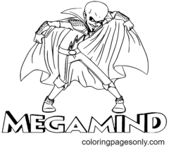 Disegni da colorare Megamind