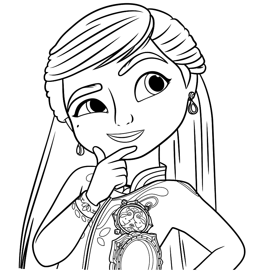 Mira Coloring Pages