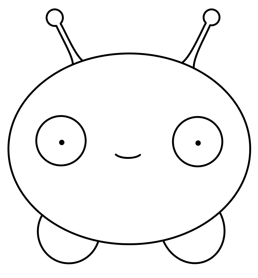 Mooncake Coloring Page