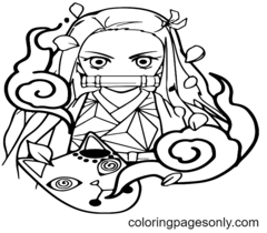 35+ Desenhos da Nezuko para Imprimir e Colorir/Pintar  Páginas para colorir,  Coisas para desenhar, Desenhos