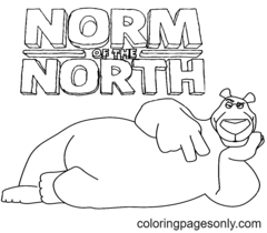 Disegni da colorare della norma del nord