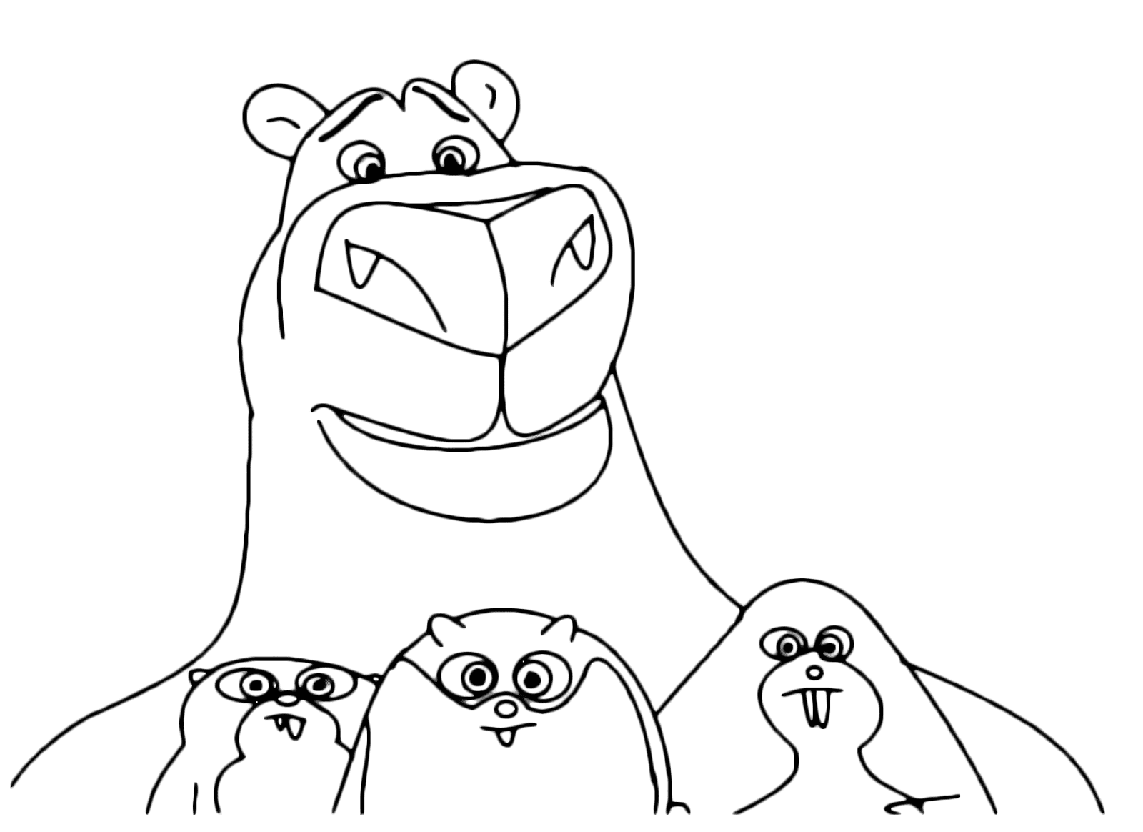 Norm de ijsbeer en zijn vrienden uit Norm van het Noorden