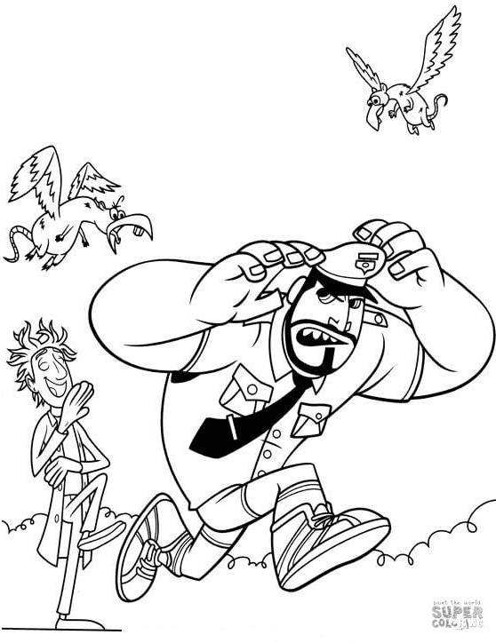 Officer Earl Devereaux Coloring Page