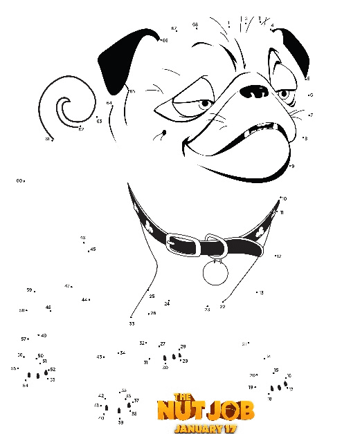 Precious Connect the Dots Coloring Page