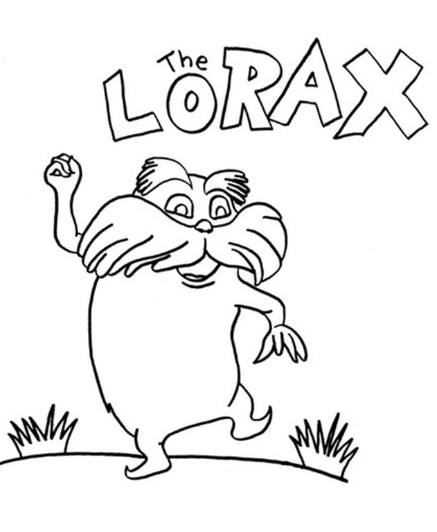 Afdrukbare Lorax van Lorax