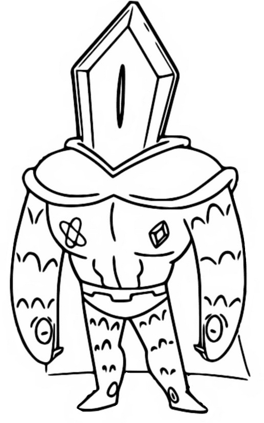 Rhombulus Coloring Pages