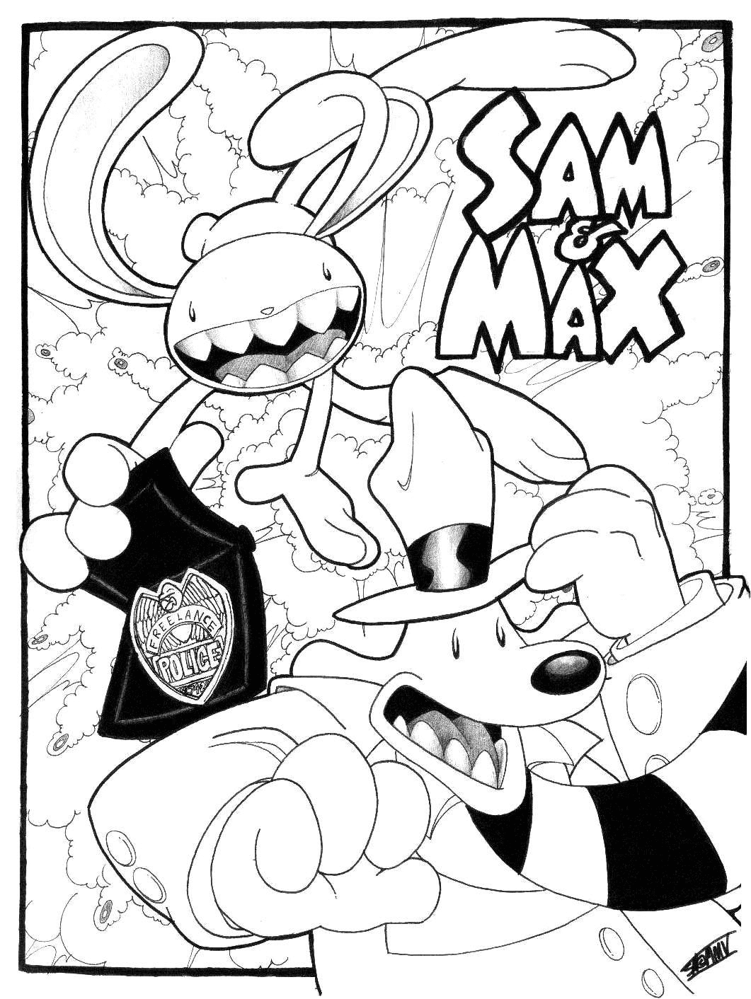 Sam, Max from Sam and Max