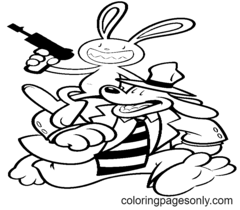 Sam and Max Coloring Pages