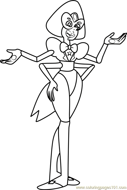 Sardonyx from Steven Universe Coloring Page