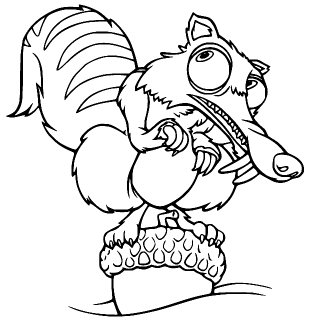 72 Free Printable Ice Age Coloring Pages