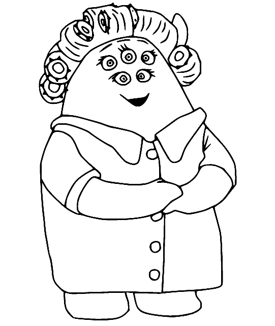 Sheri Squibbles Coloring Page