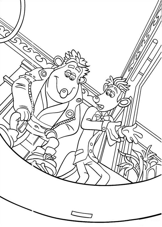 Sid And Roddy Coloring Page