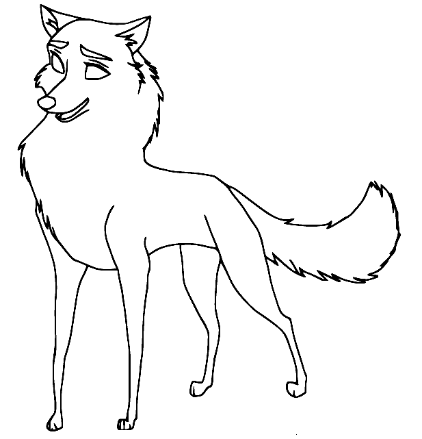 Simple Jenna Coloring Pages