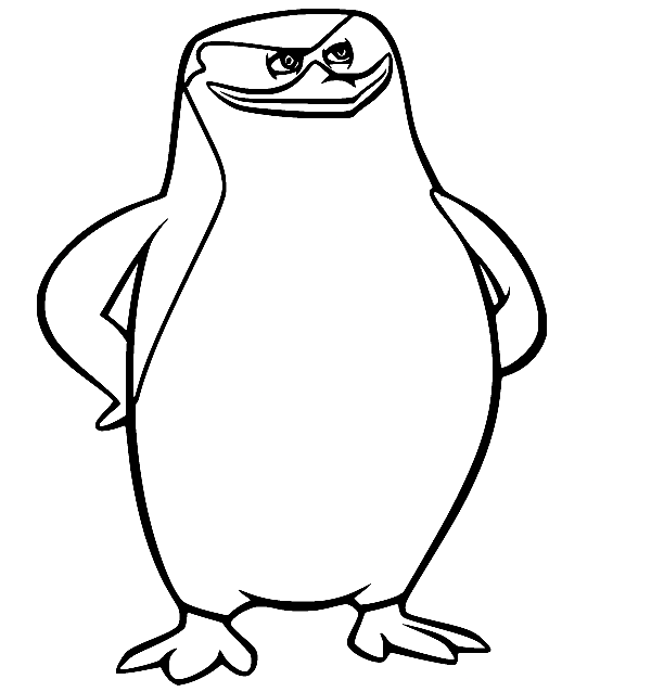 Пингвин-шкипер из «Пингвинов Мадагаскара»