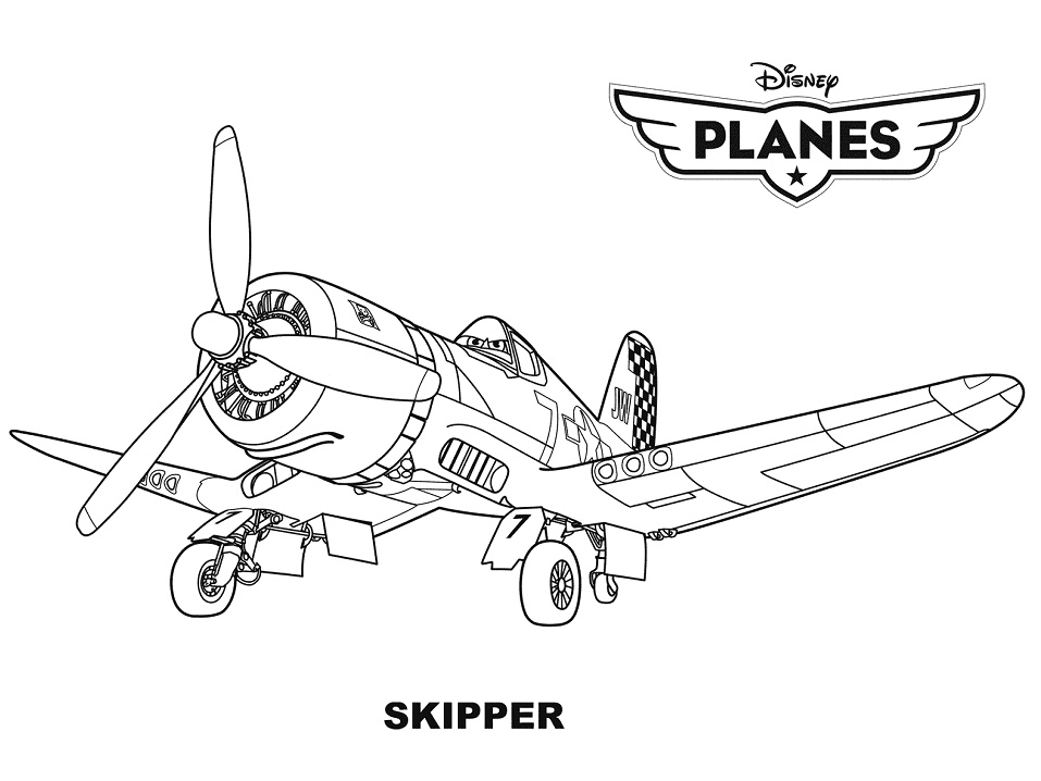 Skipper Planes Disney van Planes