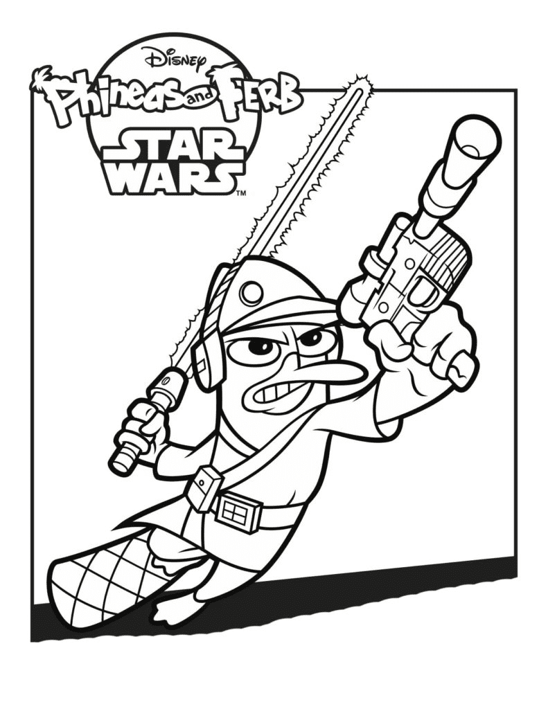 93 Coloring Pages Disney Star Wars  Latest Free