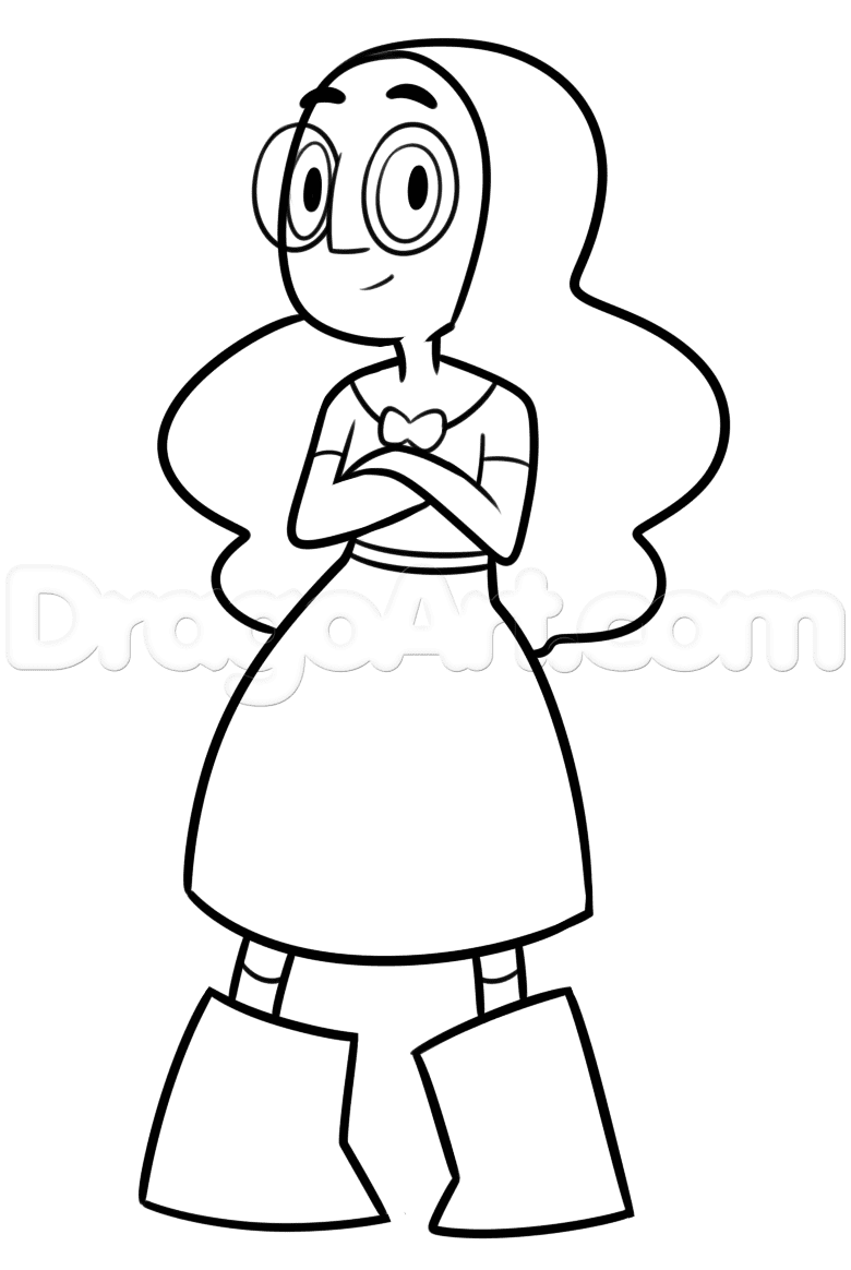 Steven Universe – Connie Maheswaran Coloring Pages