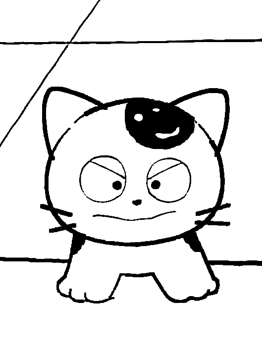 Tama from Tama and Friends Coloring Pages