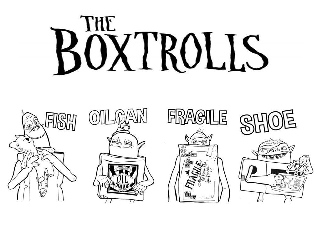 The Boxtrolls Coloring Page