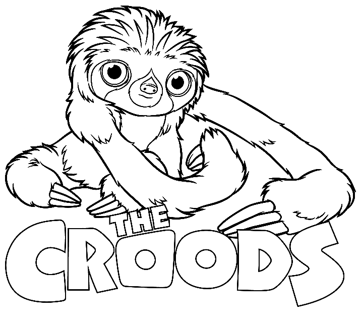 The Croods Coloring Page