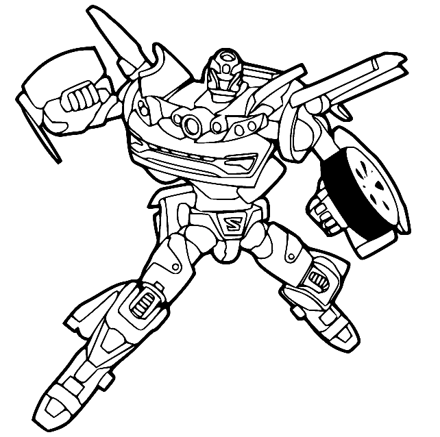 Tobot Z Coloring Pages