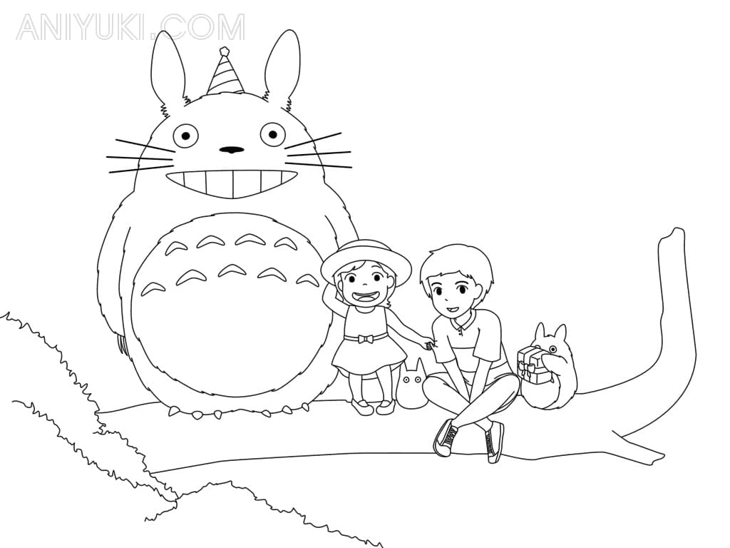 Totoro-Geburtstag von meinem Nachbarn Totoro