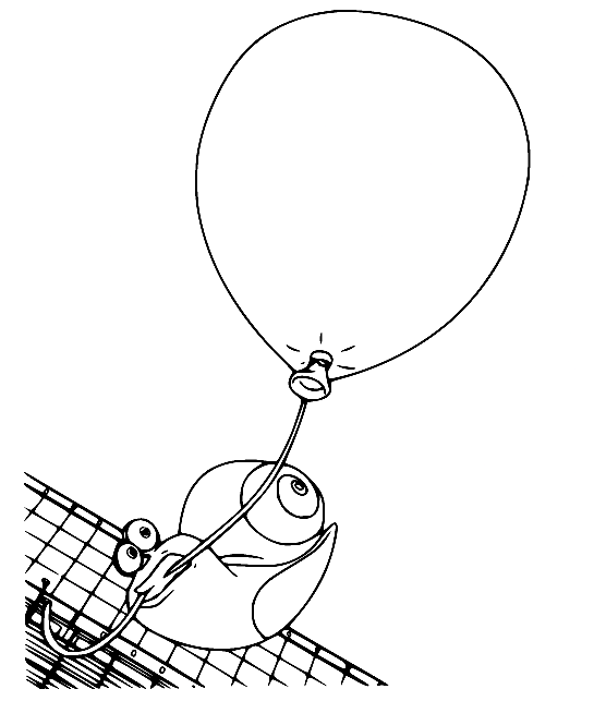 Turbo Slak en een Ballon van Turbo
