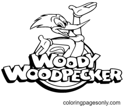 Woody Woodpecker Kleurplaten