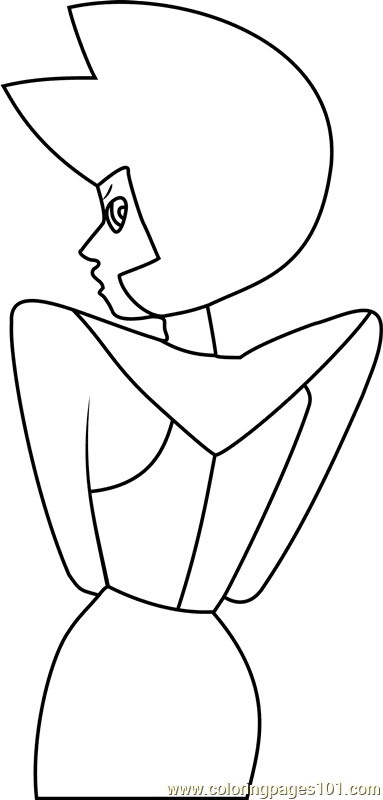 Yellow Diamond from Steven Universe Coloring Page