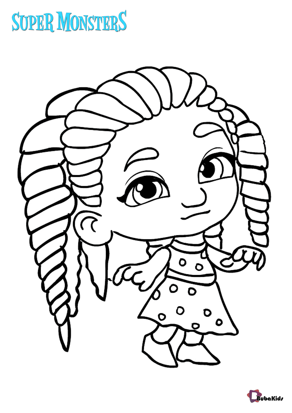 41 Free Printable Super Monsters Coloring Pages