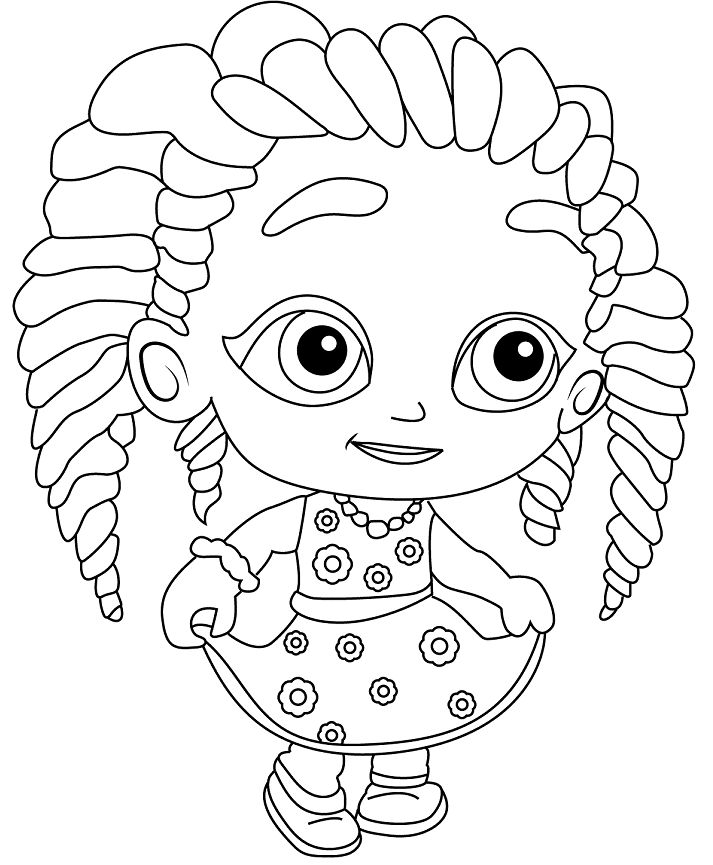 Zoe Walker Coloring Pages